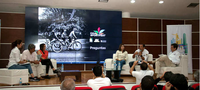 Deporte y actividad física: alternativas para combatir la obesidad, tema del conversatorio que realizado en el Cali SportFest